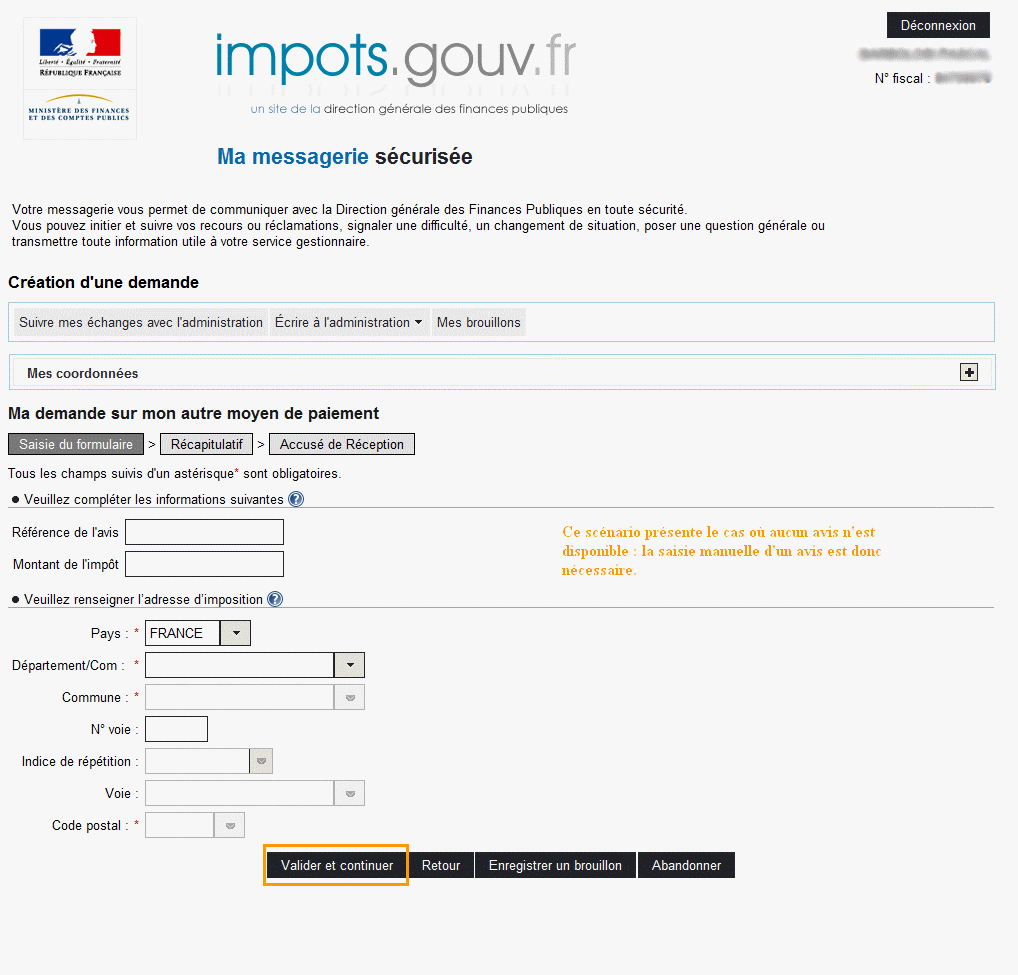 autre moyen de paiement écran 3