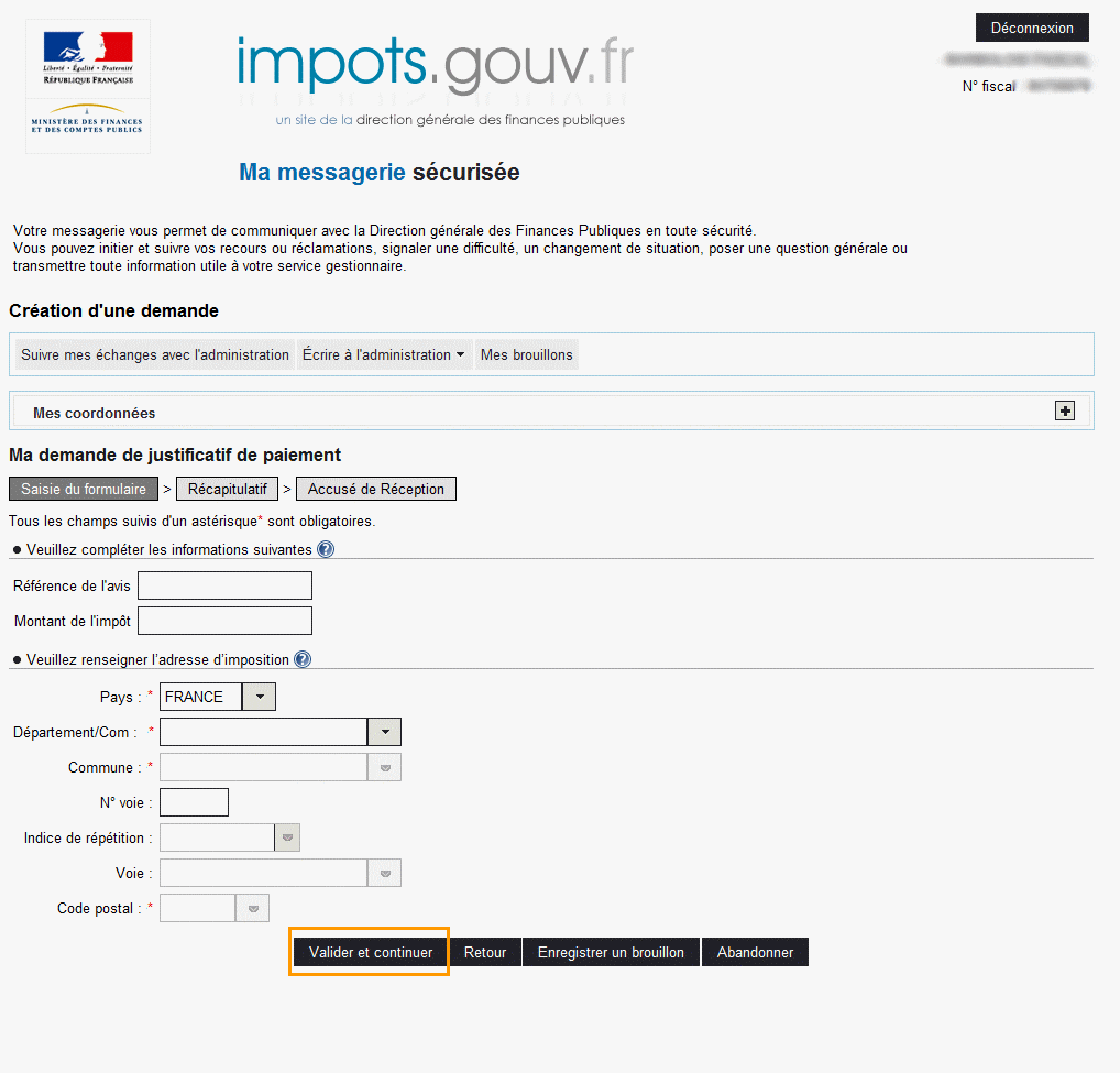 demande de justificatifs 3